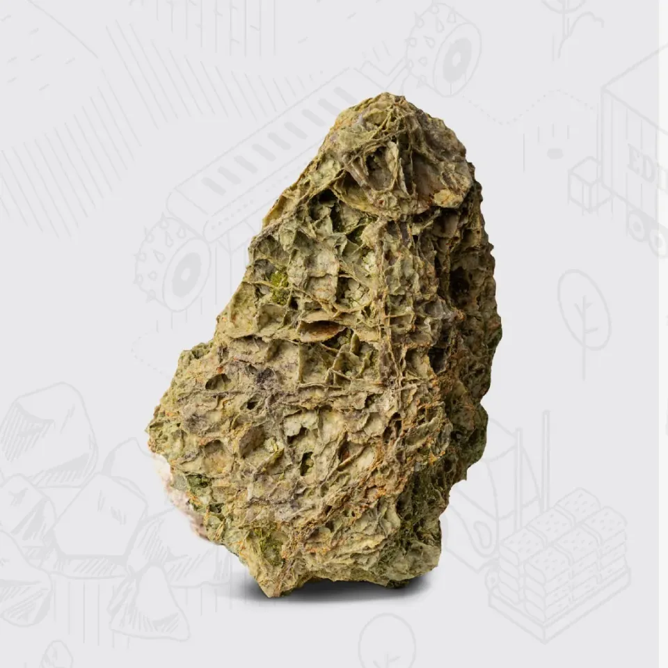 Edilbloc Spaghetti Green rocce decorative venature verdi