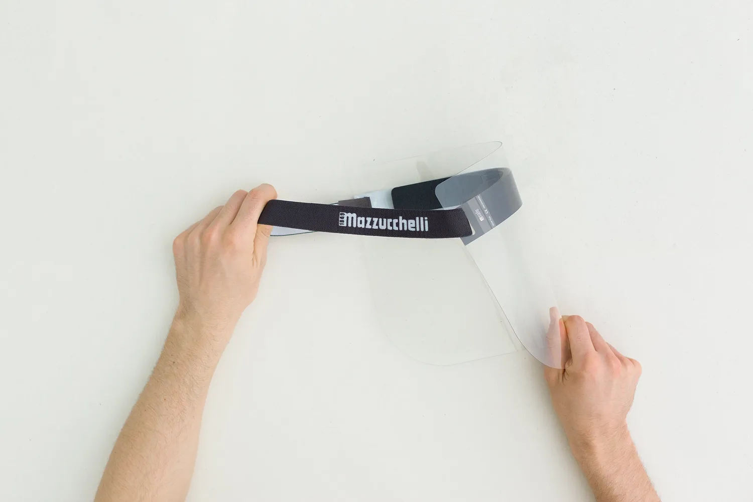 Mazzucchelli 1849 Msafe Plus visiera protettiva grigio scuro