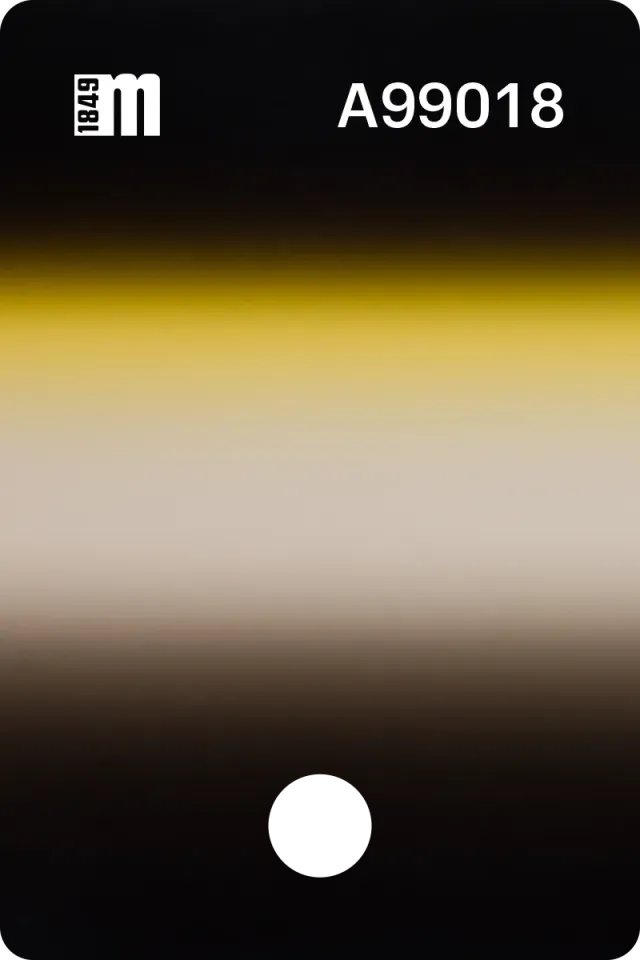 Mazzucchelli A99018/7-17 placca acetato 6 mm nero giallo