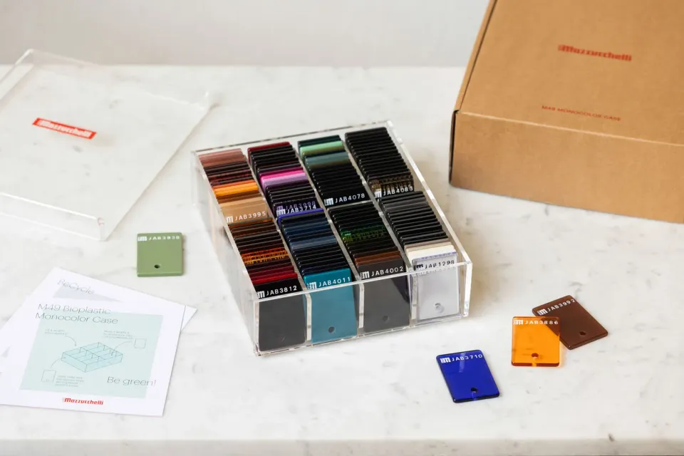 Mazzucchelli M49 Monocolor Case campionari acetato bio