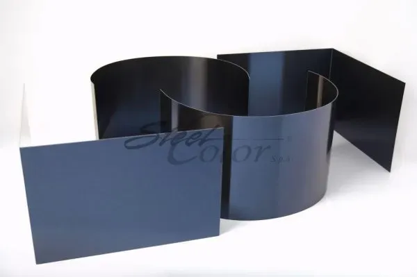 Steel Color INCO Blu SB lamiera inox blu satinata