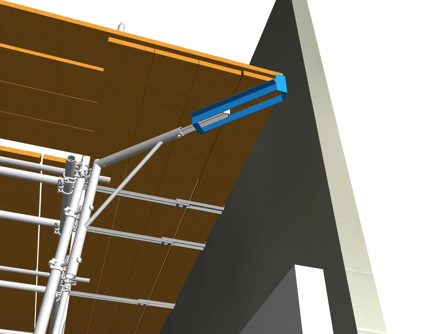 Thiel Extension Corner mensola angolo ponteggio tavole