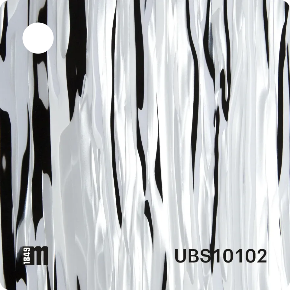 Mazzucchelli 1849 UBS10102/60-140 placca decorativa R/R nera