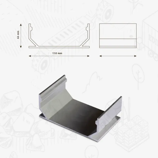 Edilbloc Top Line connettore per canalina design