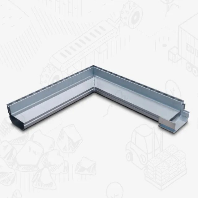 Edilbloc Top Line angoli canalina design drenaggio lineare