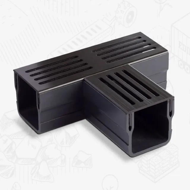 Edilbloc T S.D. Mini canalina drenaggio a T