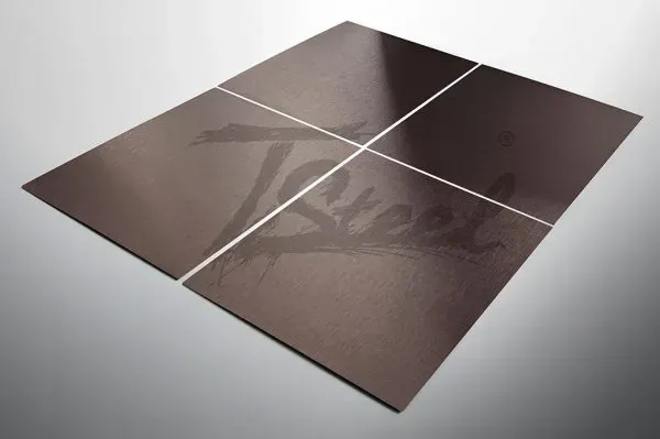 Steel Color TSteel Bronzo Satinato lamiera inox bronzo