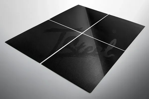Steel Color TSteel Dots Nero lamiera inox puntinata
