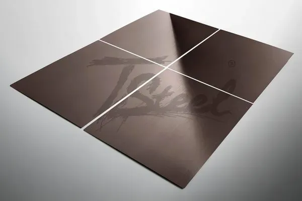 Steel Color TSteel Bronzo HL lamiera bronzo