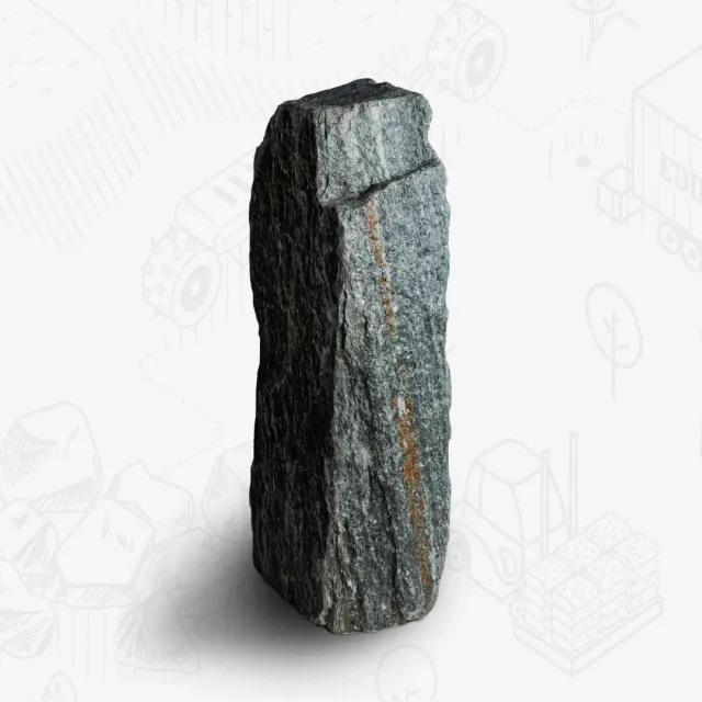 Edilbloc Luserna monolito pietra grigia giardino