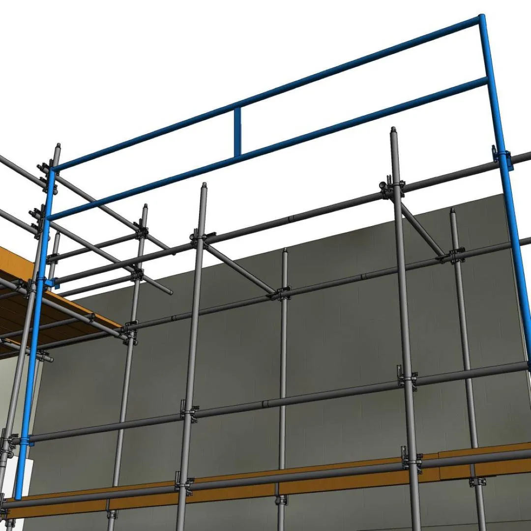 Thiel Safety Rail parapetto ponteggio alluminio 2 m