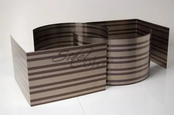 Steel Color SC 804 Bronzo lamiera inox incisa