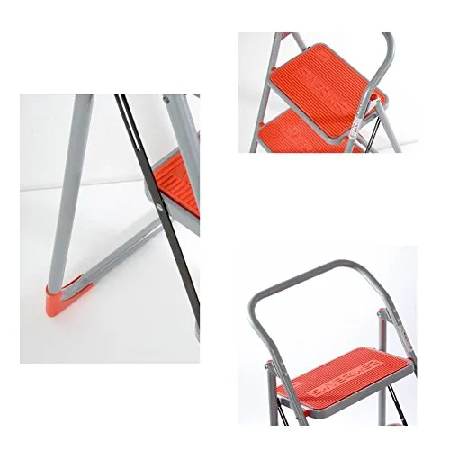 Gierre Sgabby B0120 Sgabello 2 Gradini Acciaio