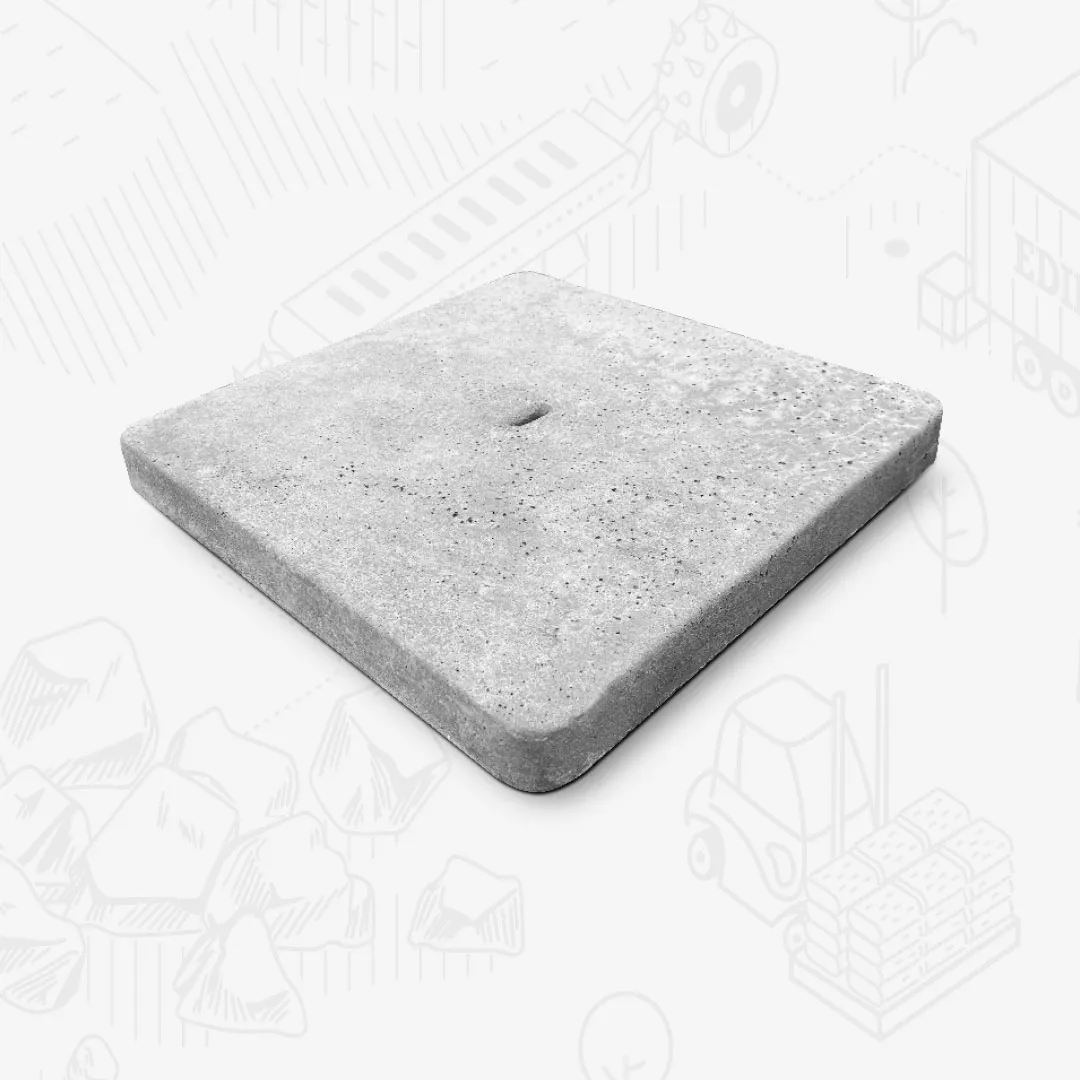 Edilbloc Solette quadrate chiusino pedonale cemento pozzetto