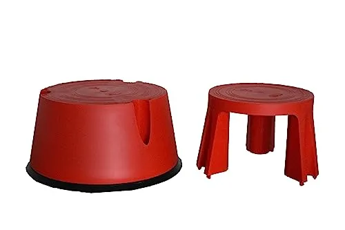 Gierre Rollingstep sgabello tondo con rotelle