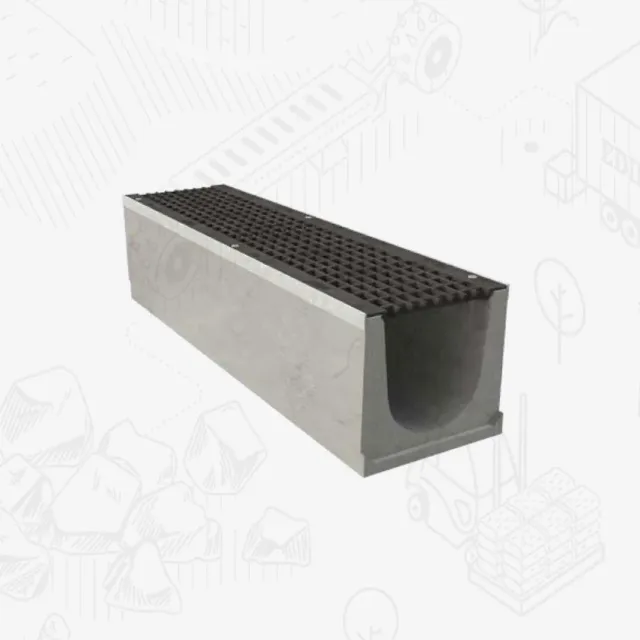 Edilbloc Sky 150 canale drenaggio lineare esterno