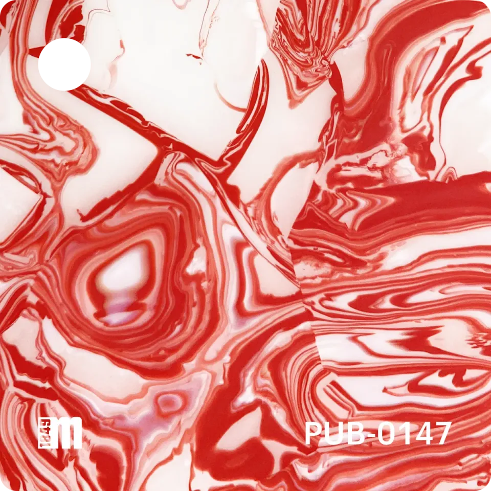 Mazzucchelli 1849 PUB-0147/15-34 placca rossa 0,2 mm