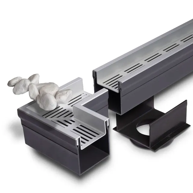 Edilbloc Top Stone canalina design drenaggio esterno