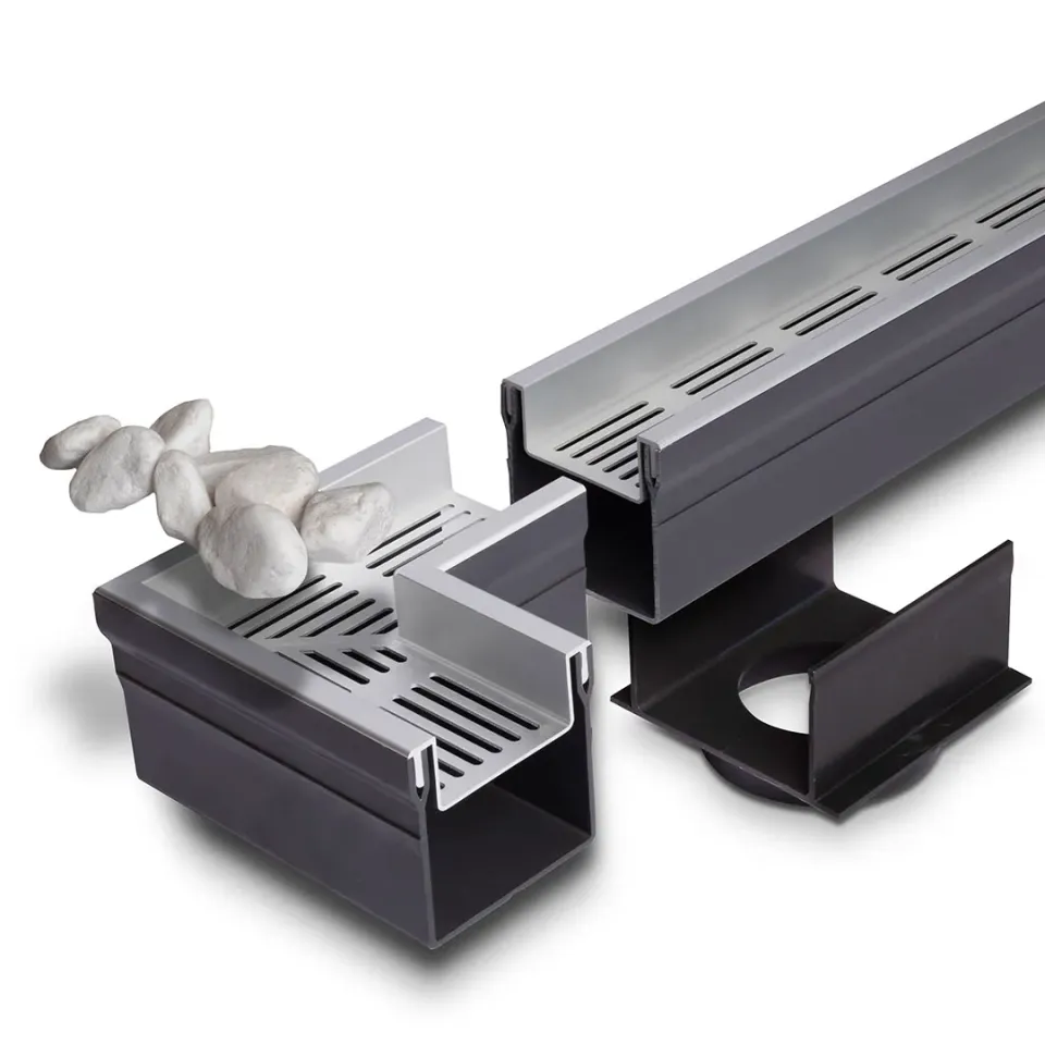 Edilbloc Top Stone canalina design drenaggio esterno