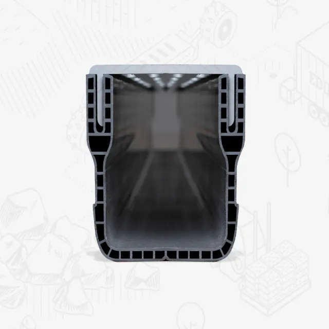 Edilbloc Star Drain canalina drenante in pvc