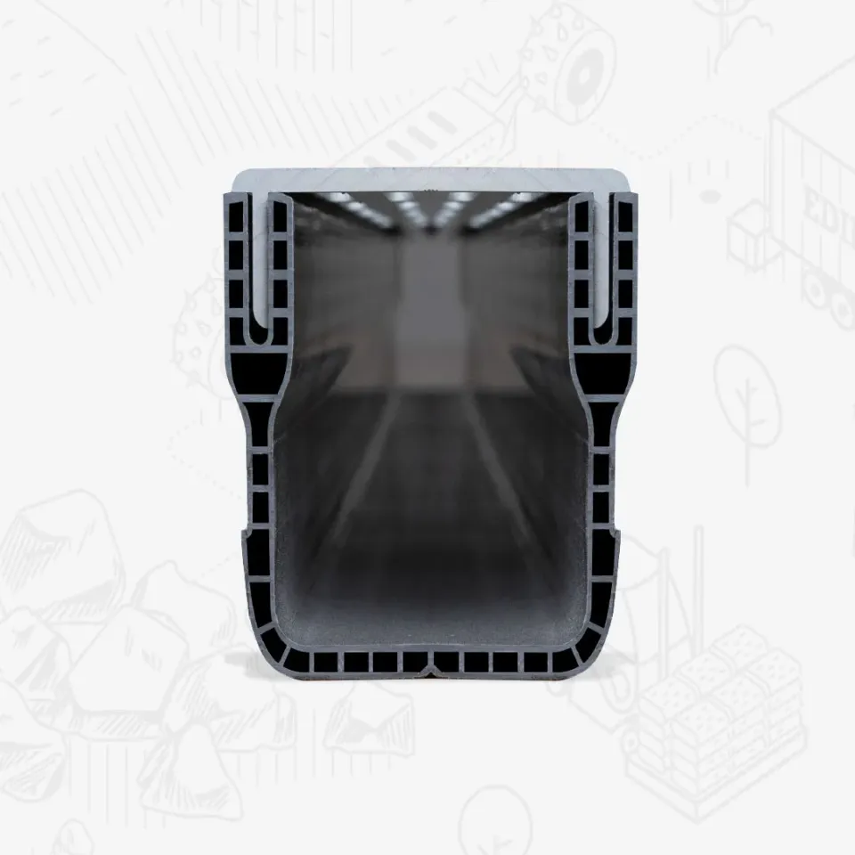 Edilbloc Star Drain canalina drenante in pvc