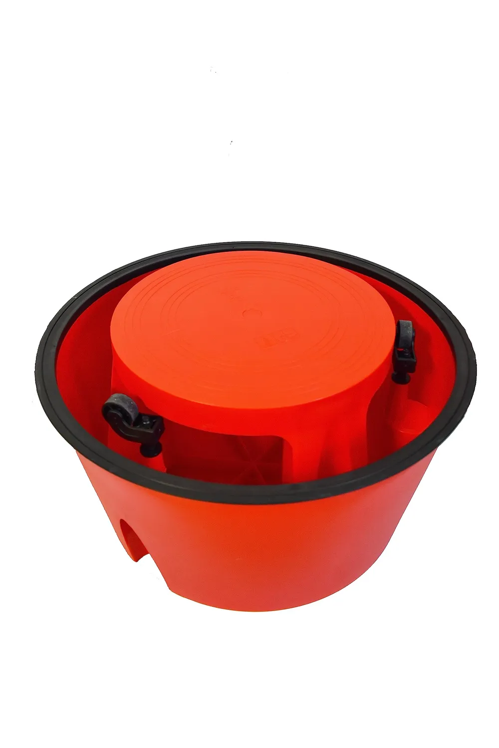 Gierre Rollingstep sgabello tondo con rotelle