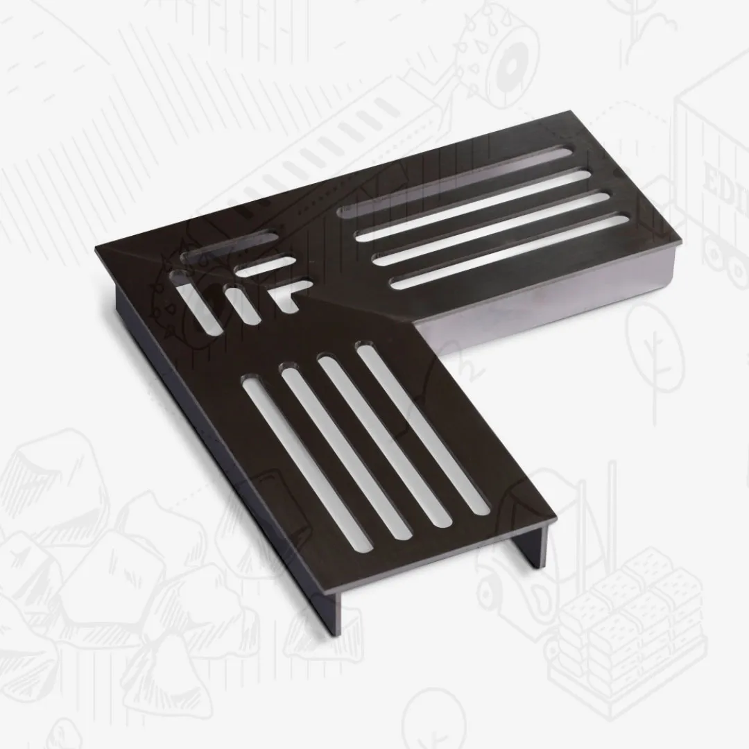 Edilbloc Angolo S.D. Mini canalina drenaggio 90°