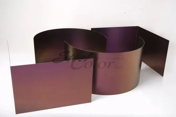 Steel Color INCO Rosso Pallinato lamiera inox pallinata