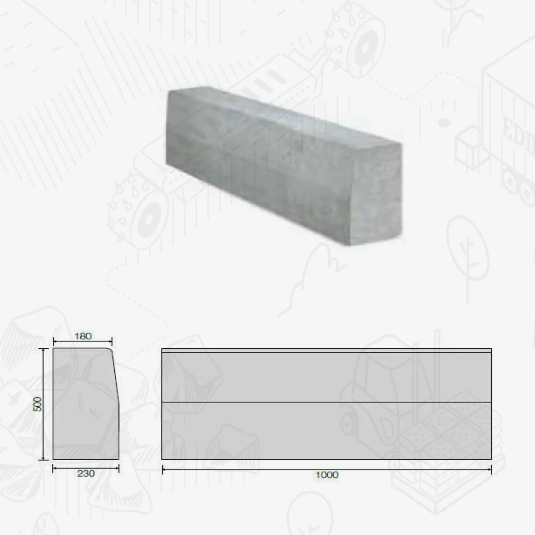 Edilbloc Cordolo Lineare in getto cemento