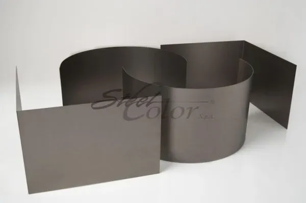 Steel Color INCO Champagne Pallinato lamiera inox
