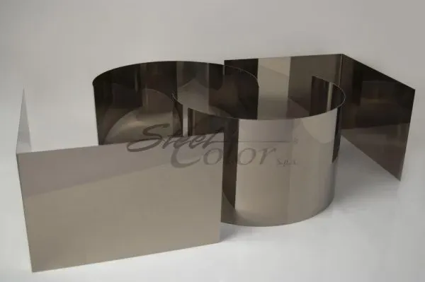 Steel Color Champagne Lucido lamiera champagne