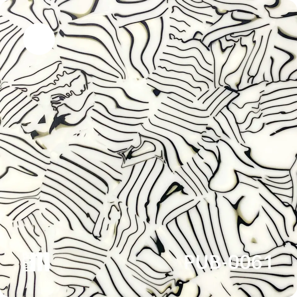 Mazzucchelli 1849 PUB-0061/15-34 pellicola 0,2 mm nera avorio