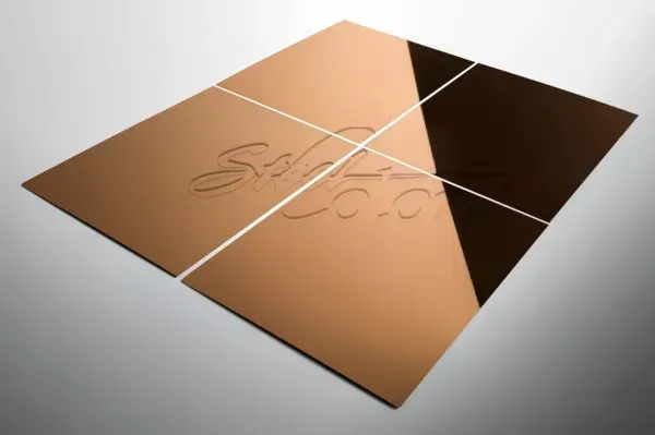 Steel Color TSteel Copper Gold SM lamiera inox rame