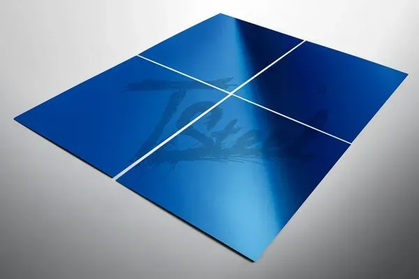 Steel Color TSteel Blu Pallinato lamiera inox blu