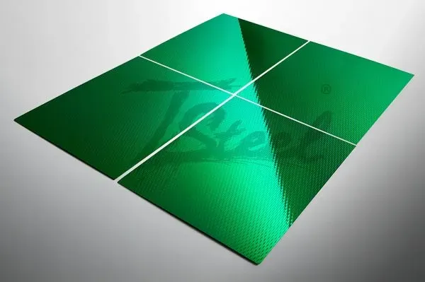 Steel Color TSteel 2WL Verde lamiera inox verde rigidizzata