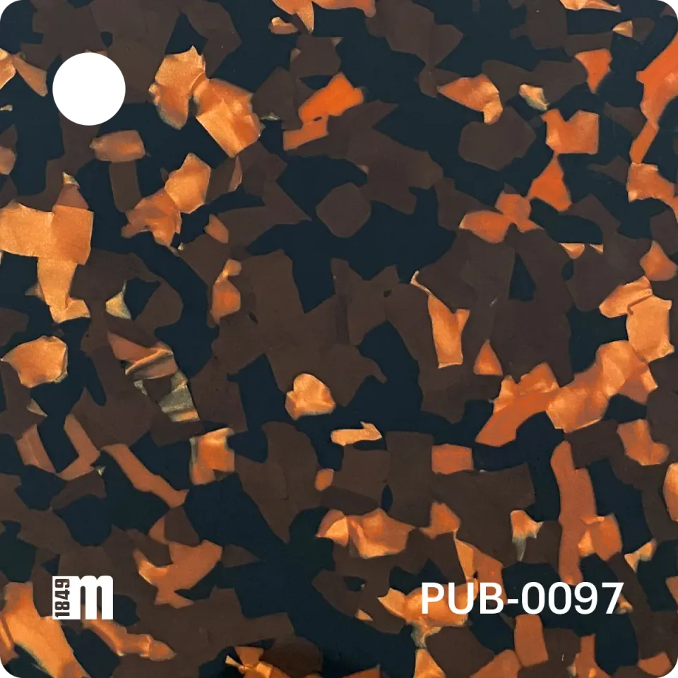 Mazzucchelli 1849 PUB 0097/15-34 placca 0,2 mm marrone