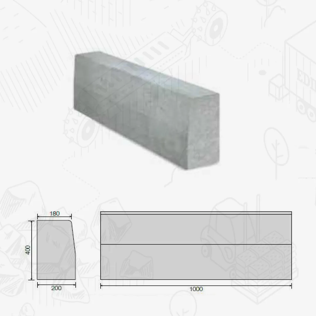 Edilbloc Cordolo Lineare in getto cemento