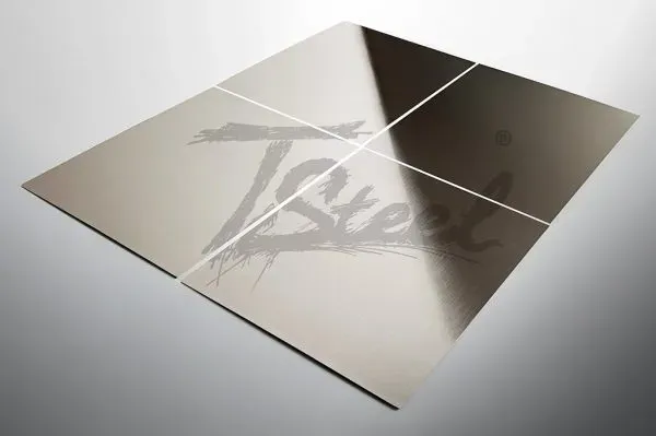 Steel Color TSteel Champagne HL lamiera spazzolata