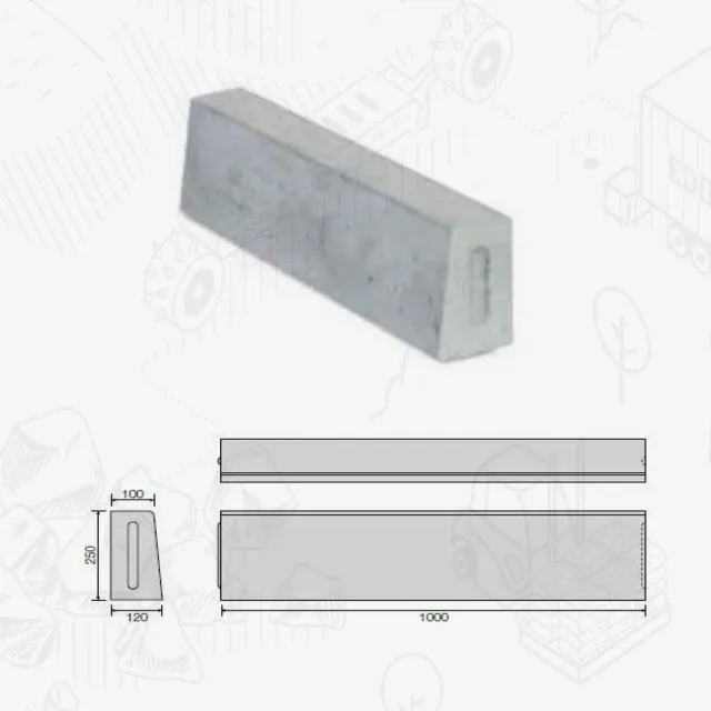Edilbloc Cordolo Lineare in getto cemento