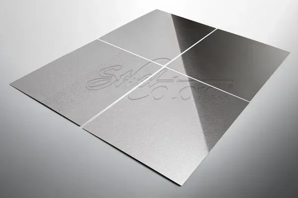 Steel Color Lino Lucido lamiera inox lucida