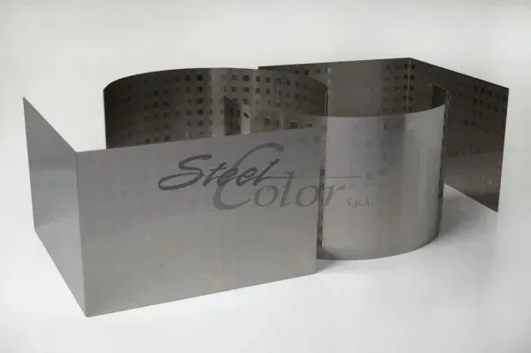 Steel Color Incisi SC 135 lamiera inox incisa grigia