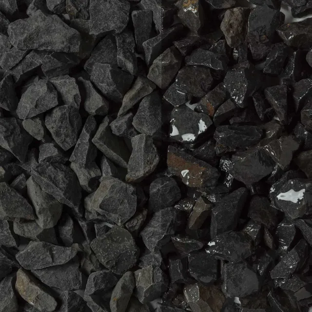 Edilbloc Nero Ebano granulato pietra nera vialetti giardino
