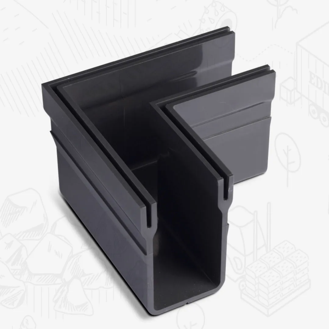 Edilbloc Angolo S.D. canalina drenaggio 90°