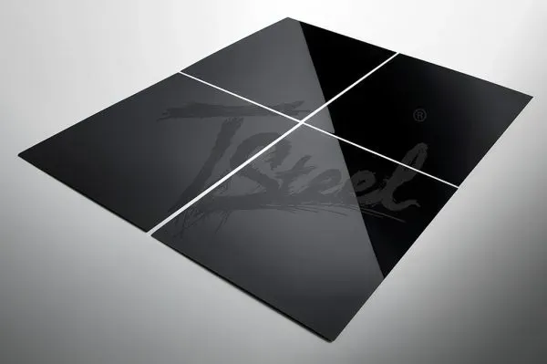 Steel Color TSteel Nero SM lamiera nera opaca