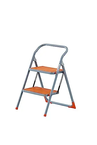 Gierre Sgabby 2 Gradini Sgabello Acciaio Antiscivolo