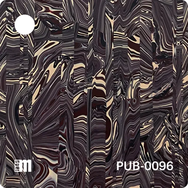 Mazzucchelli 1849 PUB-0096/15-34 placca marrone 0,2 mm