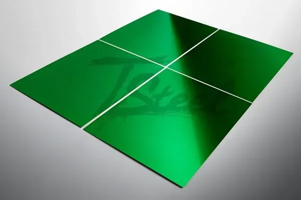 Steel Color TSteel Verde Pallinato lamiera inox verde