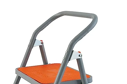 Gierre Sgabby 2 Gradini Sgabello Acciaio Antiscivolo