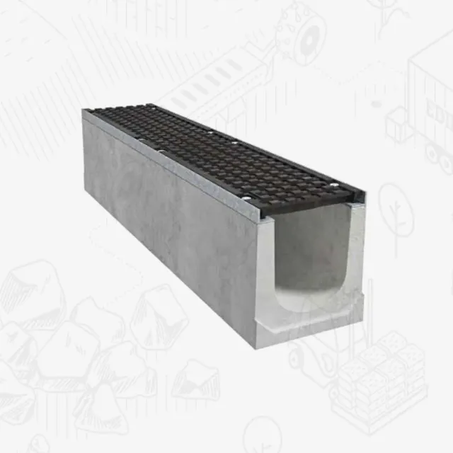 Edilbloc Evolution 100 canale drenaggio pedonale