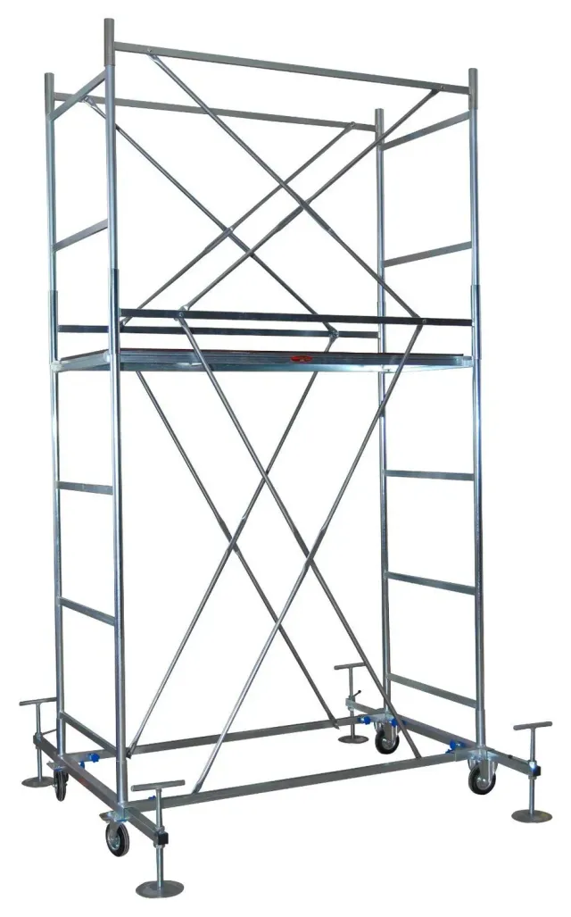 Piscopiello Real Plus trabattello 3,80 m con livellatori